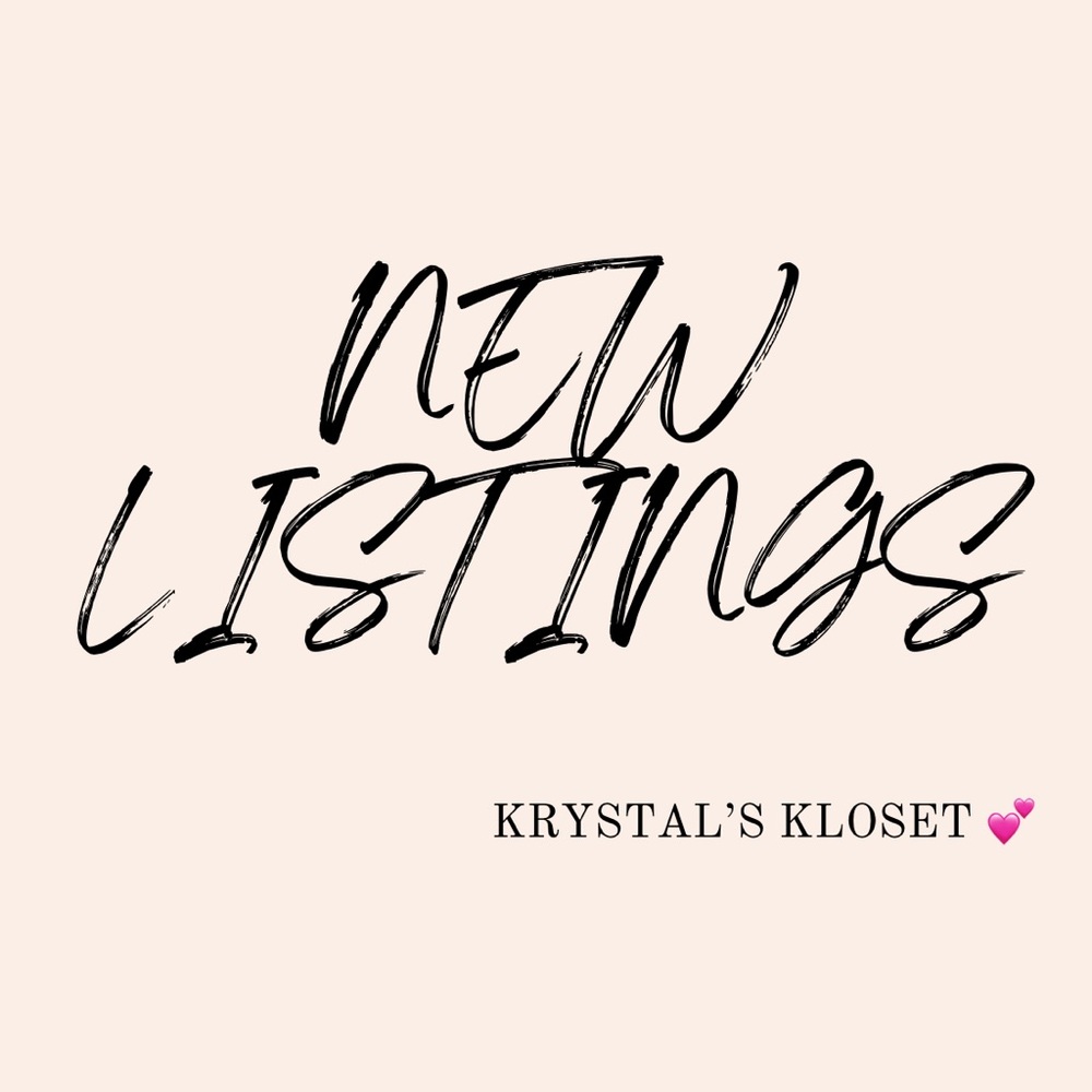 I have new listings up 😊